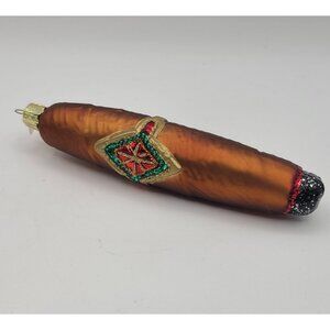 Cigar‑Themed Ornament Lot from National Churchill Museum Souvenir Cigar